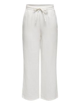 ONLY Pantalón 'THYRA' blanco