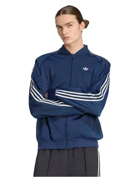 Originals Felpa Con Zip Britcore Night Indigo S - Adidas - FashionsVida