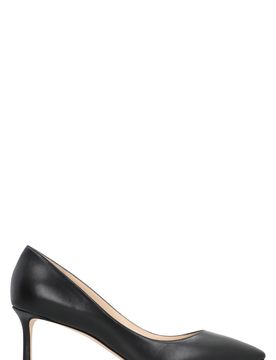 Romy 60 Leather Point-Toe Stiletto Pumps
