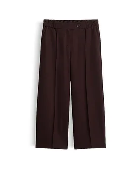 Pantalón de negocios CISILIA DECODED marrón 36 - someday - FashionsVida