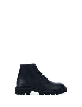 Copenhagen Anfibi in pelle NERO 44