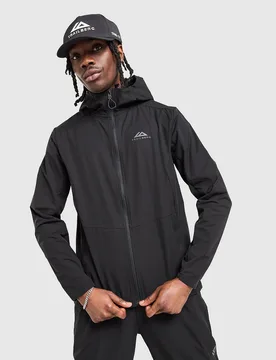 Velocity Full Zip Hooded Jacket - Herren, Schwarz - male - Size: M - Trailberg - FashionsVida