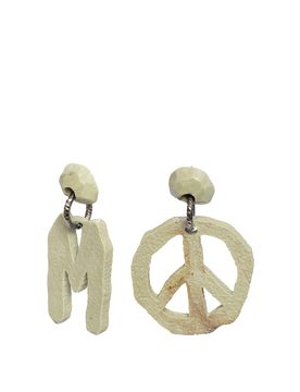 Moschino Orecchini simil pietra
