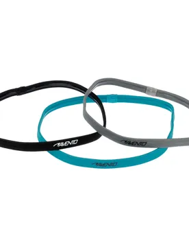 Bandeau elastisch (x3) - Bleu - unisex - Size: 46 cm