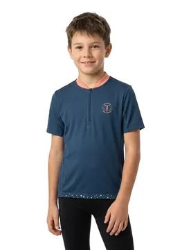 Maglia A Maniche Corte Neston Hale Navy