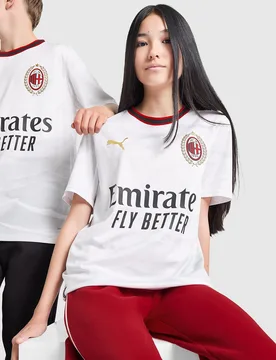 AC Milan 2026/27 Away Shirt Junior - Bianco, bianco bianco Bambino taglia 7-8Y - Puma - FashionsVida