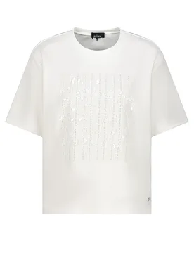 Monari T-Shirt bianco 42 - monari - FashionsVida