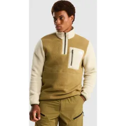 Chaqueta polar con cremallera de 1-4 de hombre Yumiori