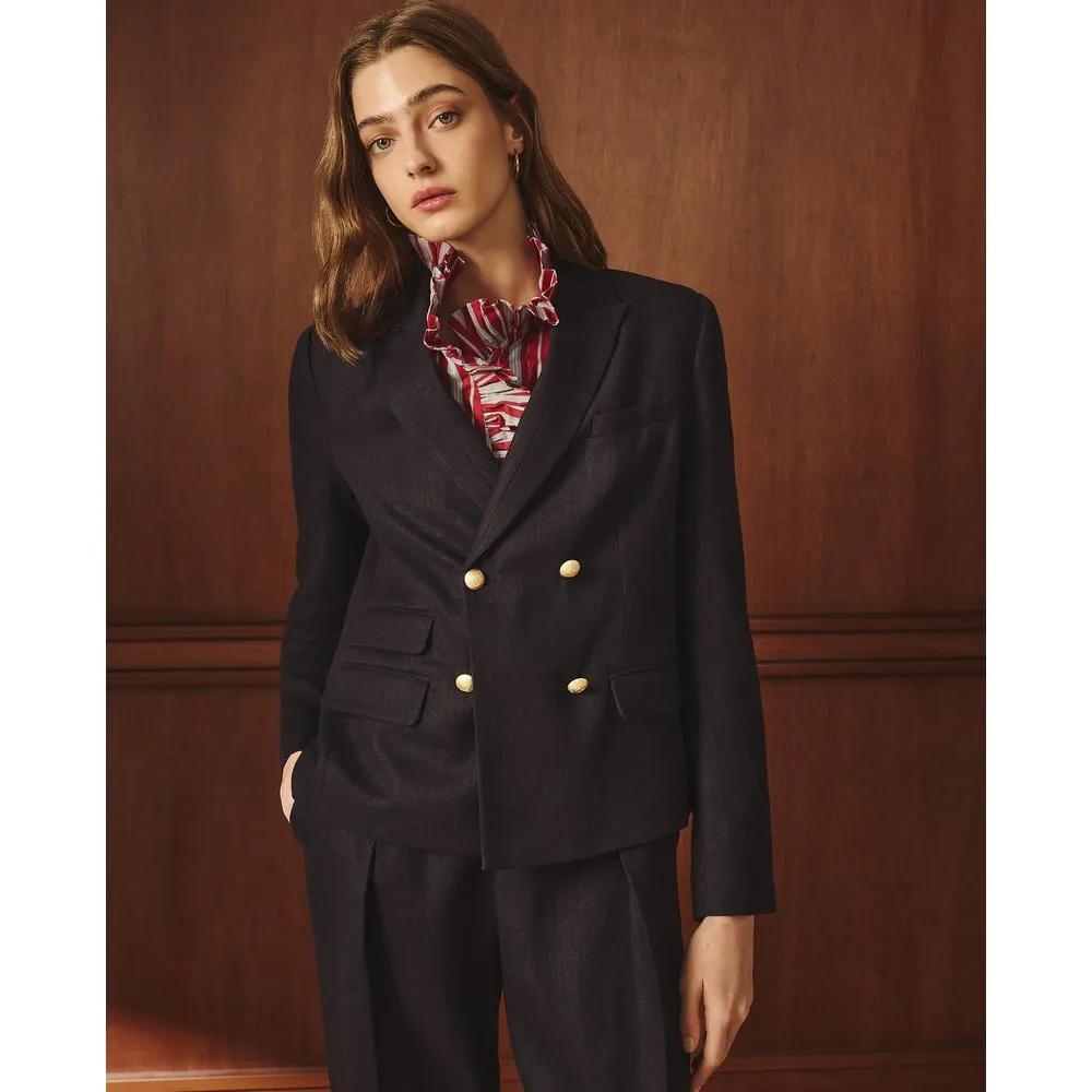 Chaqueta corta de mujer estilo marinera - Lloyd's - FashionsVida