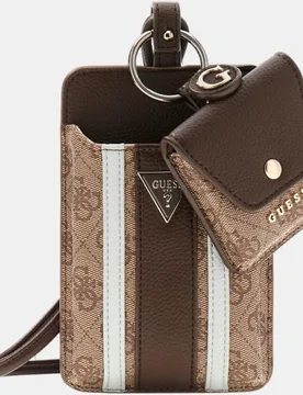 Porta móvil Noelle II con compartimentos y bandolera - Guess - FashionsVida