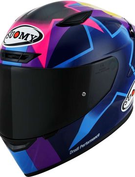 Casco Moto Integrale Racing TRACK-1 BASTIANINI REPLICA taglia S