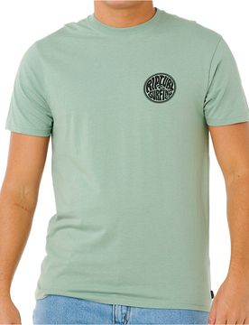 Streamline pass camiseta manga corta hombre Verde (S)