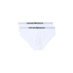 Emporio Armani Slips Em000251_af14134 2 Unités White / White S