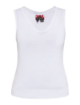 MyMo ROCKS Top de punto blanco