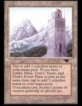 Urza's Tower (Mountains) Antiquities - Magic: The Gathering - FashionsVida