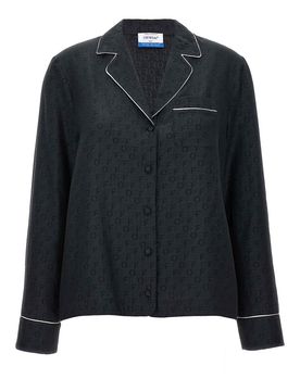 Camicia del pigiama in Jaquard