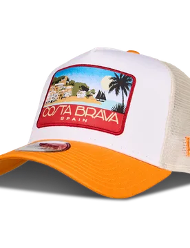 Trucker Unisex Trucker - Orange - One Size Orange One Size - New era - FashionsVida