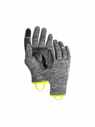 Guantes de forro polar Fleece Light para hombre gris XL