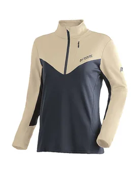 Sous-pull zippé Evii beige 44 - Maier Sports - FashionsVida