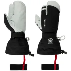 Heli Ski 3-Finger Gloves by - black - Female - Size: 10 HS
