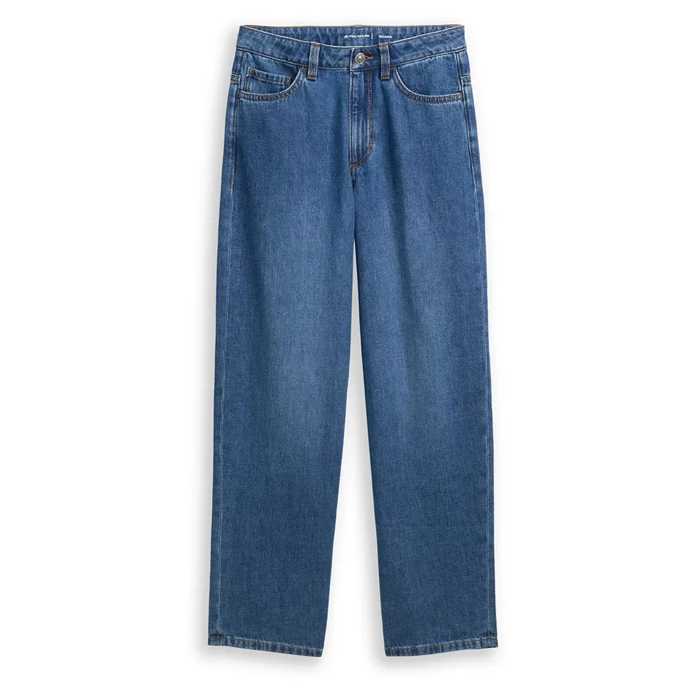 Jeans 1050130 Used Mid Stone Blue Denim 170 cm - Tom tailor - FashionsVida