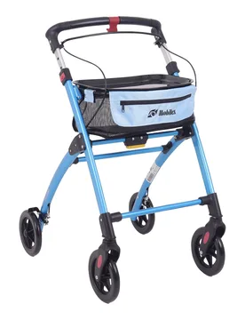 Indoor Rollator "Jaguar“ blau schwarz - Mobilex - FashionsVida