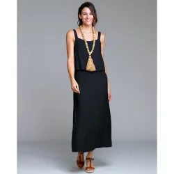 Vestido de playa tirante ancho