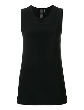 Norma Kamali Canotta in cotone nero
