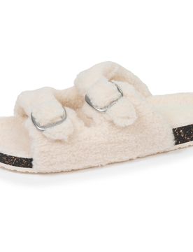 Chaussons sandales Ivoire ivoire 38