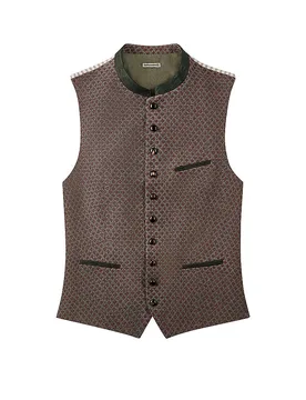 Chaleco tradicional KONSTANTIN gris claro 106 - Gottseidank - FashionsVida