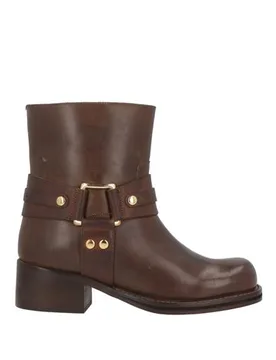 Botines de caña alta Mujer Cuero 36,37,38,39,40,41 Mujer - TWINSET - FashionsVida