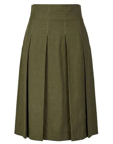 Falda midi Mujer Verde militar 36,38 Mujer - Moorer - FashionsVida