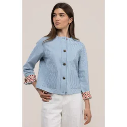 Chaqueta de rayas de mujer mia
