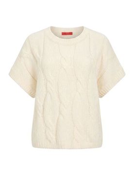 Pullover Damen Cremeweiß L Damen