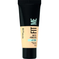 Base de maquillaje Fit Me mate y afinaporos