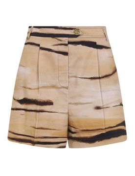 Elisabetta Franchi Bermuda tigre
