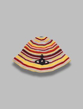 Knitted bucket hat