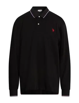 Polo Hombre Negro 3XL,4XL Hombre - U.S.Polo Assn. - FashionsVida