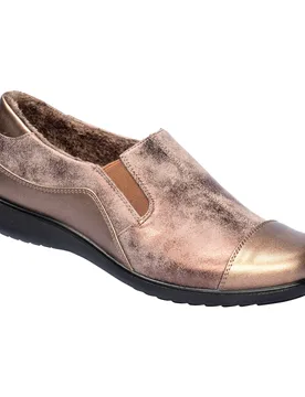 Stretch-Wärmehalbschuh „Hilde“ braun 37 Damen - wonderwalk - FashionsVida