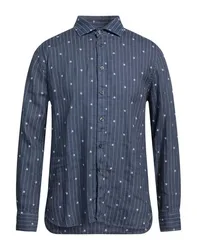 Camisa Hombre Azul marino S Hombre