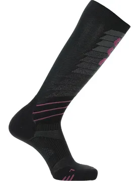 Chaussettes Ski Evo Race One Black / Purple EU 35-36