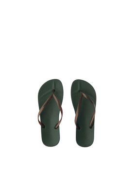 Infradito in gomma VERDE MILITARE 39