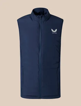 Padded Unisex Gilet - Navy Navy 2XL unisex - Castore - FashionsVida