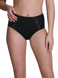 Womens Sophia High-Waist Briefs+ - Black - Size 4xl
