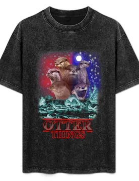 Otter Thing T-Shirt Casual Lightweight Short Sleeve Top - Aliexpress - FashionsVida
