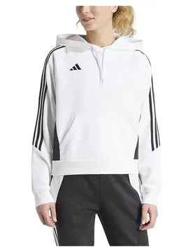 Sweat à Capuche Tiro24 White / Black S