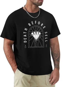 Death Before Sell - Diamond Hands T-Shirt Work Wear Breathable Tee - Aliexpress - FashionsVida