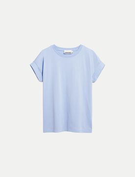 ARMEDANGELS T-Shirt Idaara Blau M