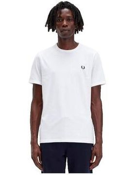T-Shirts & Poloshirts T-Shirt Ringer Col Rond Blanc Eu Xxl;Eu S;Eu M;Eu L;Eu Xl Female