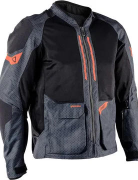 Giacca ADV FlowTour 4.5 Short Grigio Ferro taglia XL - Leatt - FashionsVida